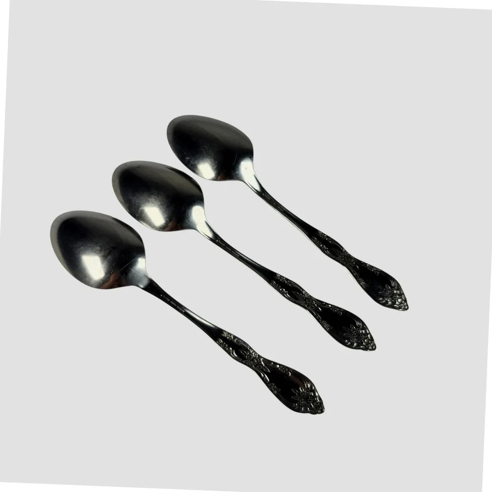 Oneida Profile Spoons 3pc Set GALVESTON Stainless Steel 8 1/4 Replacement